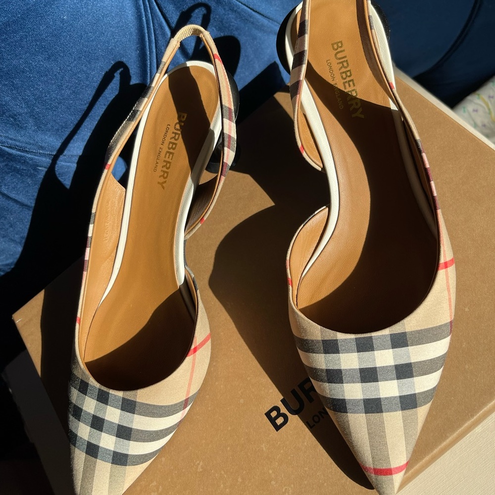 Authentic Burberry Heels